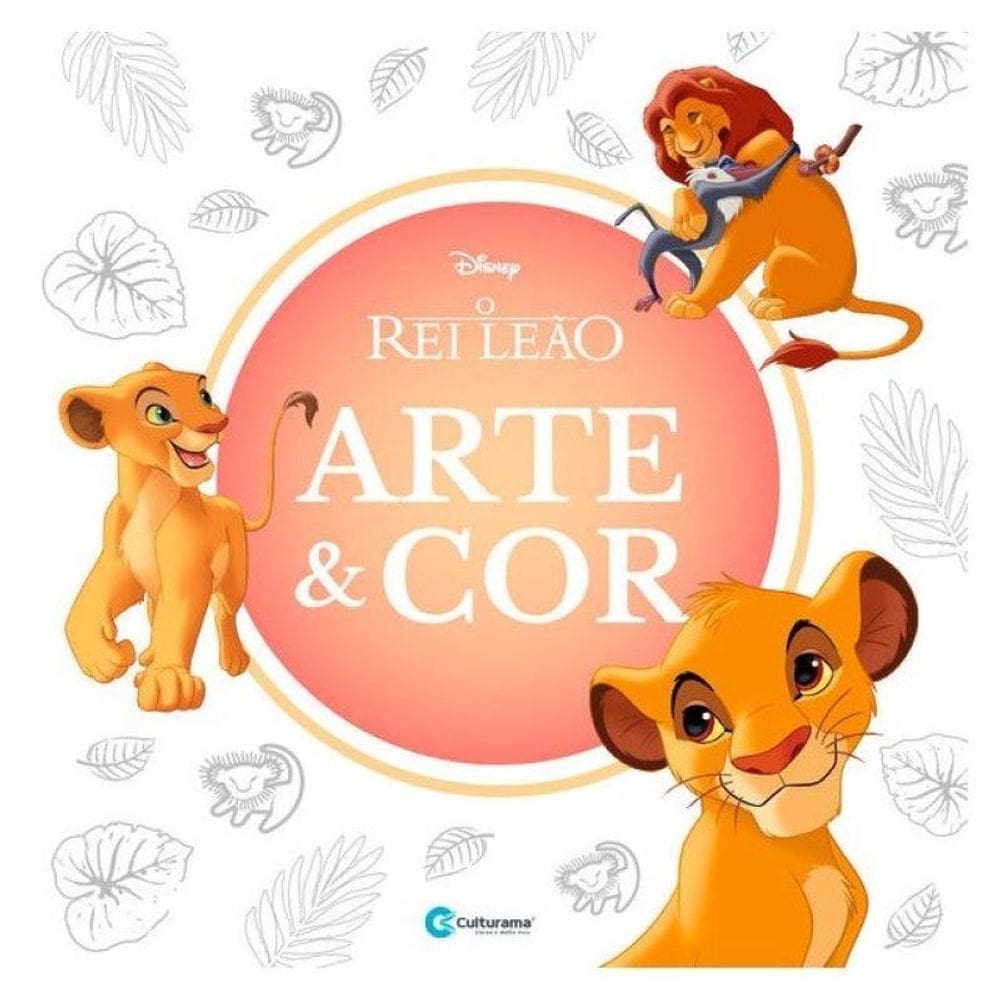 Arte E Cor O Rei Leão