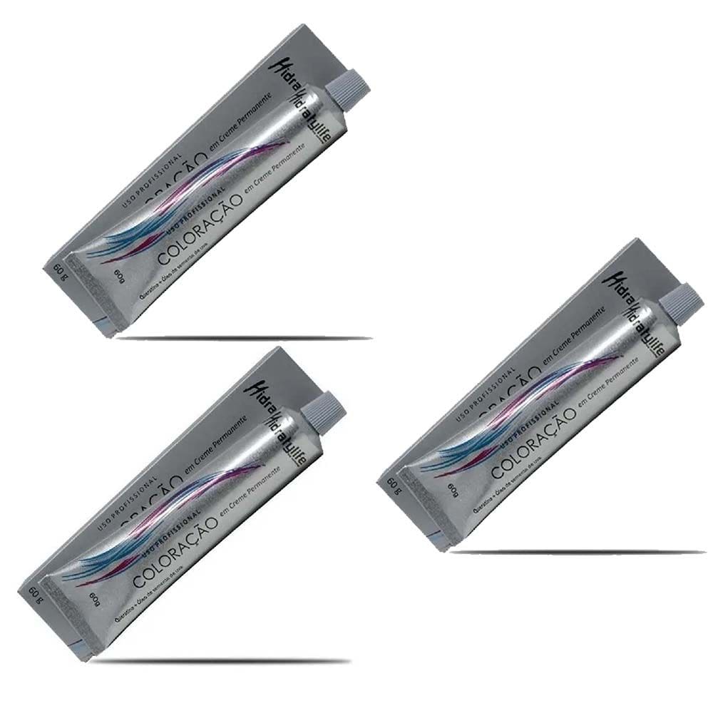 Kit 03 Tinta Louro Ultra Claro Nº 12.21 Mairibel/Hidraty 60g