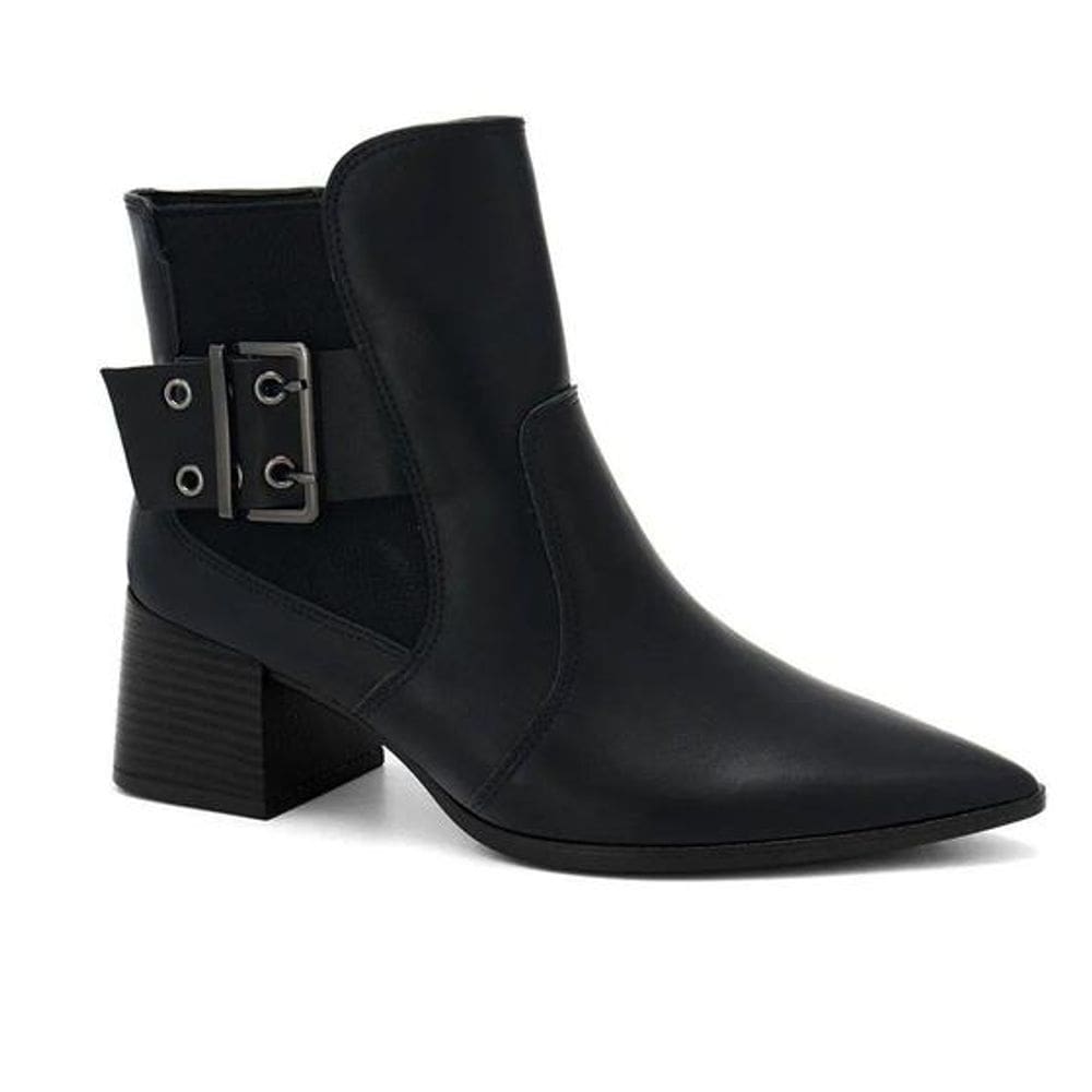 Bota Feminina Com Salto Bloco Ramarim 25-59132