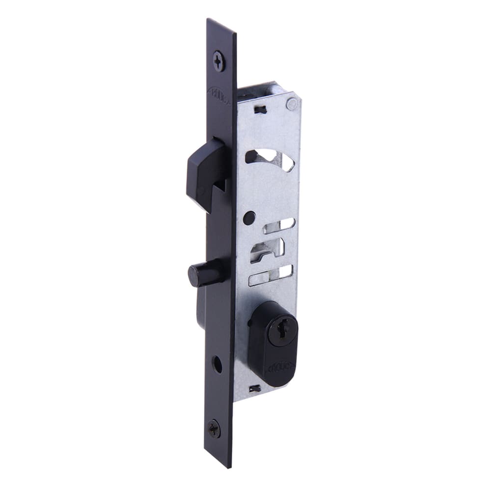 Fechadura Arouca 6915A Porta Aluminio Correr Bico De Papagaio Suprema Preta