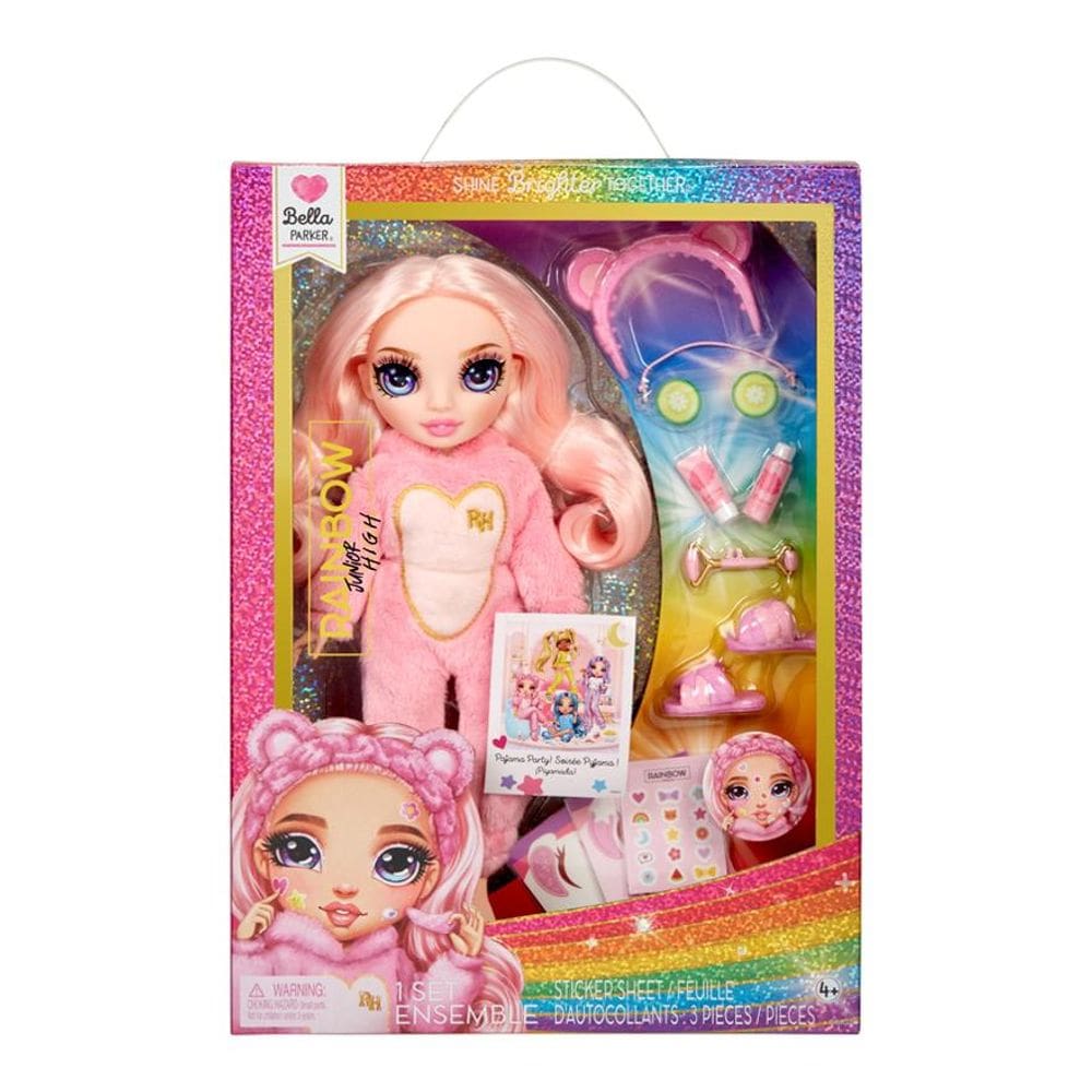 Junior High PJ Party Fashion Doll-  Bella (Pink) M SHOP COMERCIAL LTD