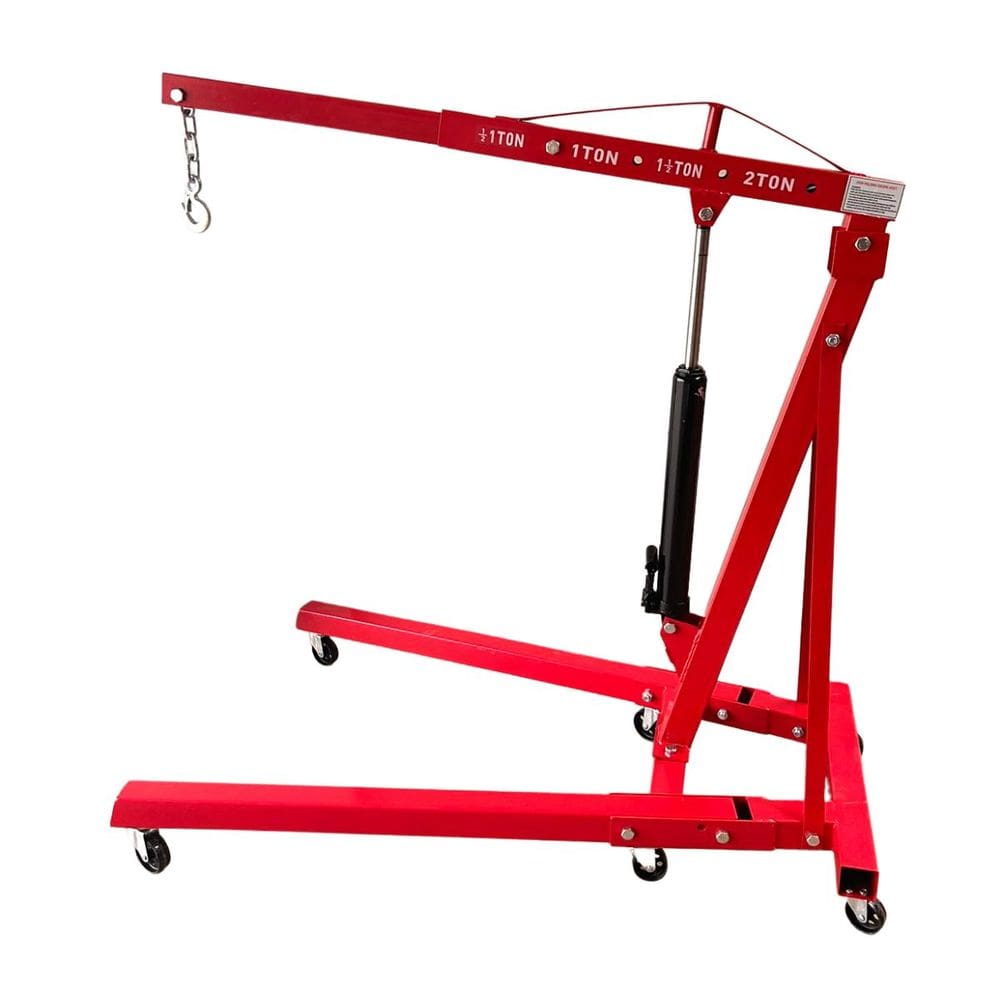 Guincho Hidráulico Girafa 2 Toneladas Base Retrátil com Prolongador Importway Iwghg-2T