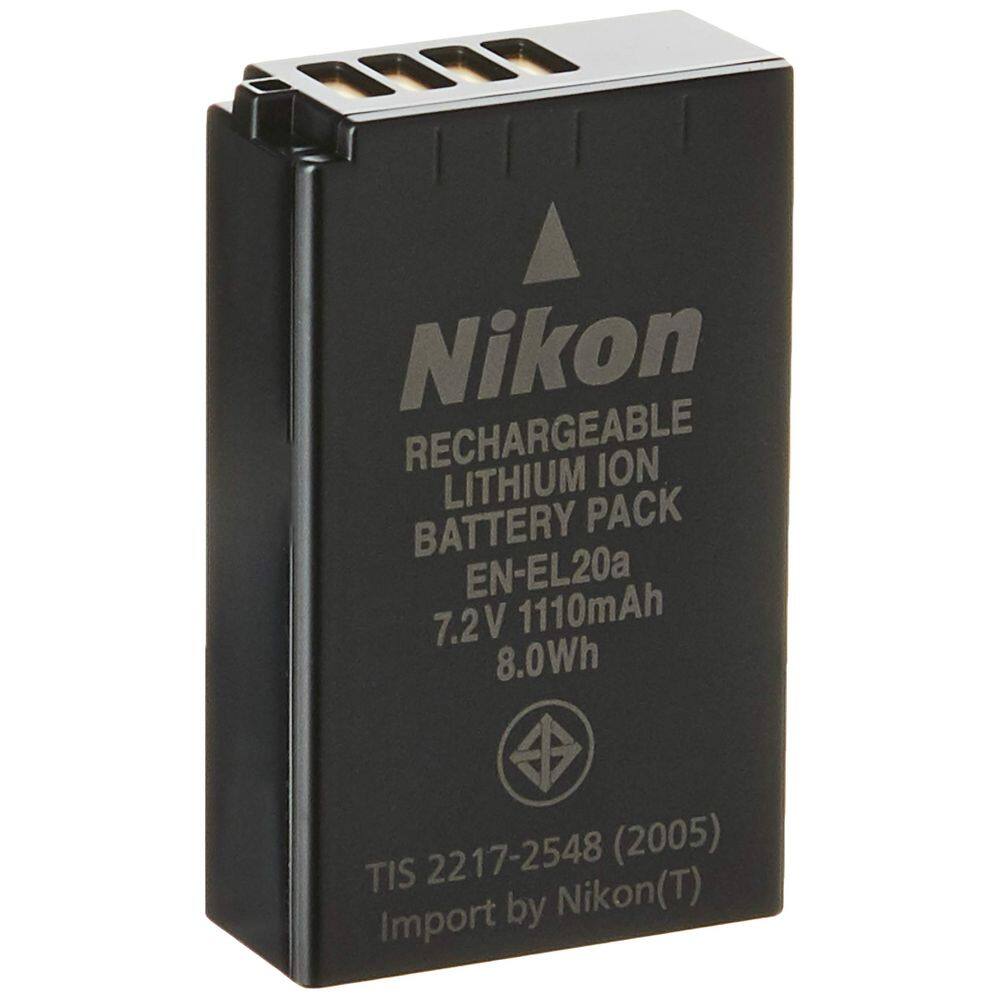Bateria de câmera Nikon EN-EL20a autêntico Lithium-Ion 1110mAh