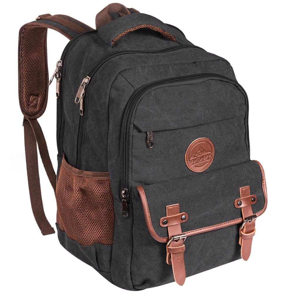 Mochila Ama Dablam autêntico Canvas 30L com bolso para laptop de 18”