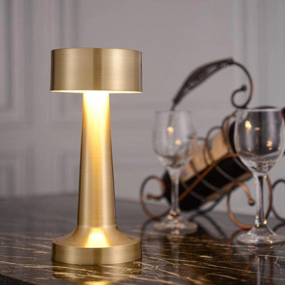 Lâmpada de mesa de centro de luminária moderna led moderna