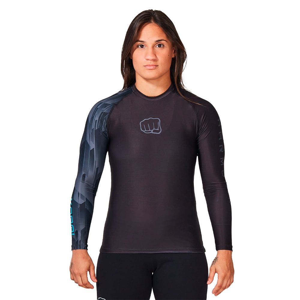 Rash Guard HNK Slice Camuflada Manga Longa Koral