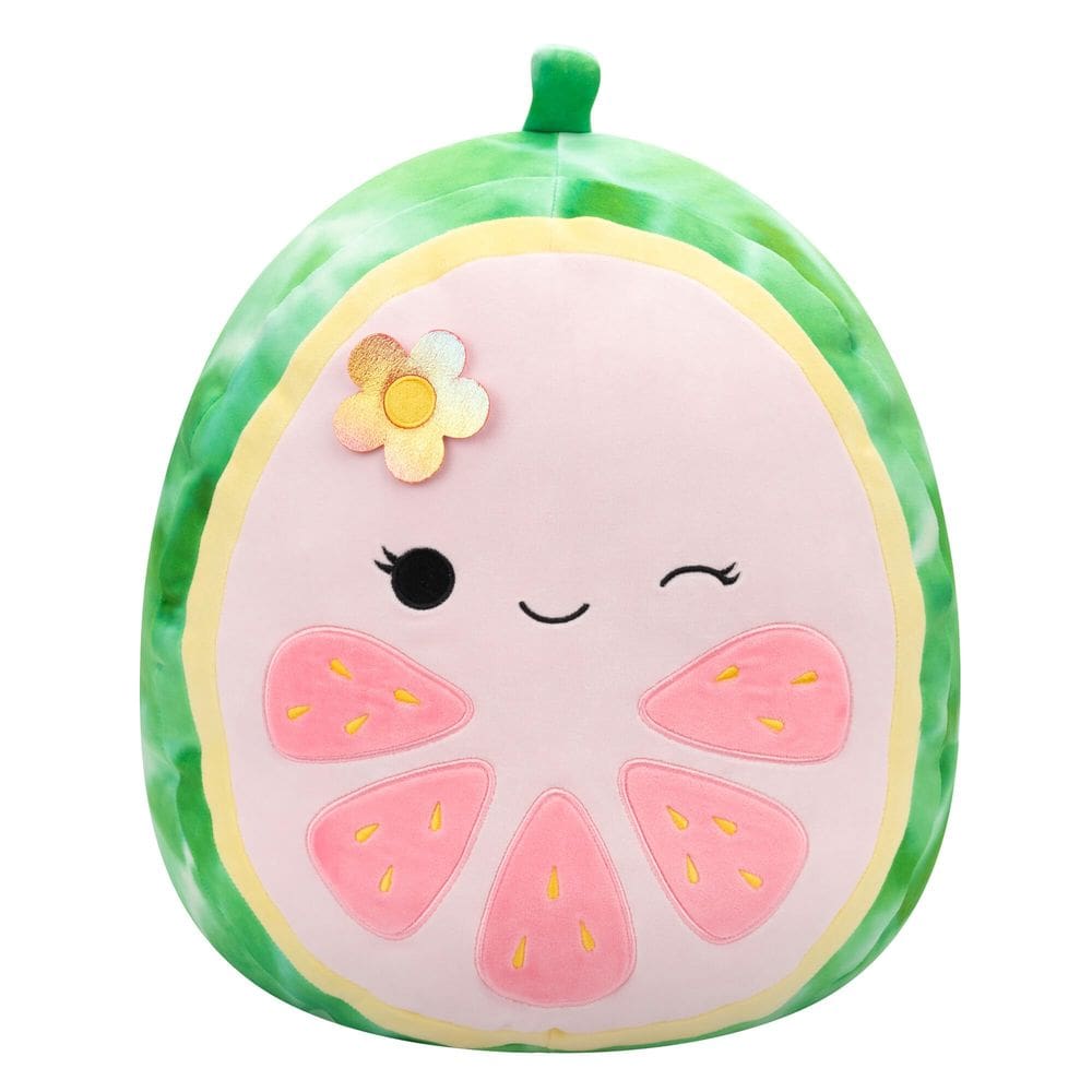 Squishmallows de pelúcia autêntico Lena Pink Goiaba 40cm