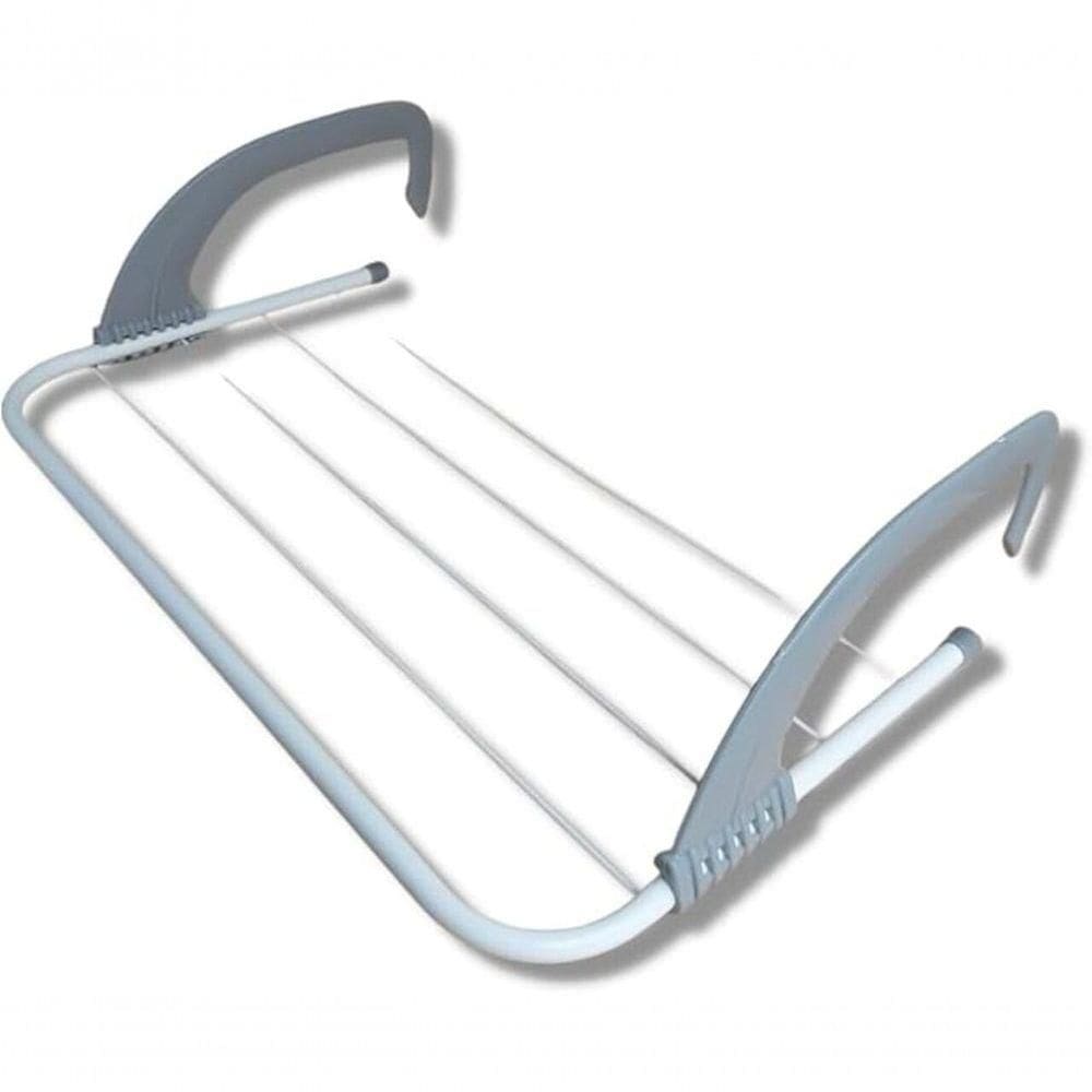 Varal Portátil Portas Janela Seca Roupa Apartamento Prático