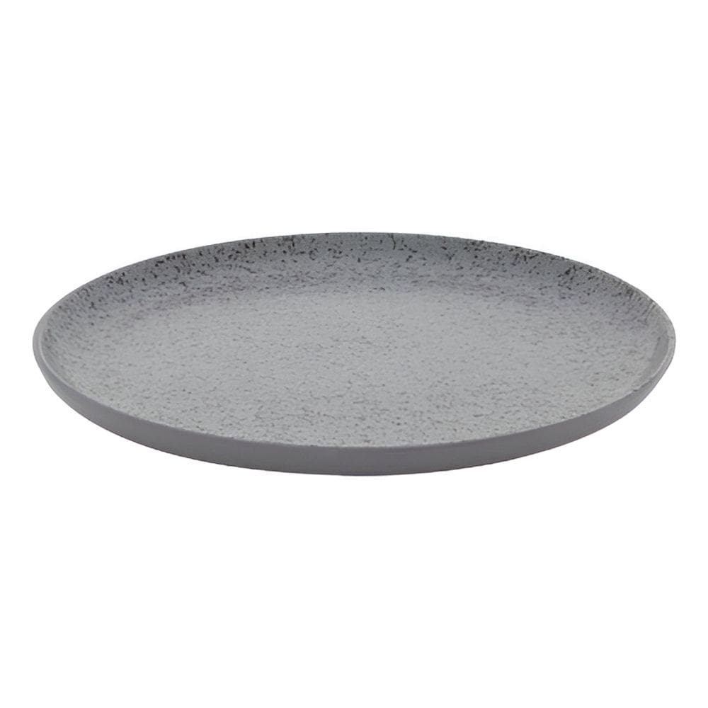 Prato Raso 26 Cm Oxford Porcelanas Flat Gray 26 Cm