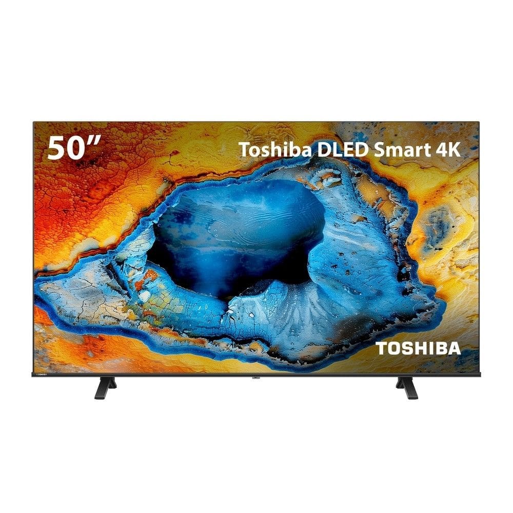 Smart TV Toshiba 50 Polegadas 4K DLED VIDAA 50C350NS