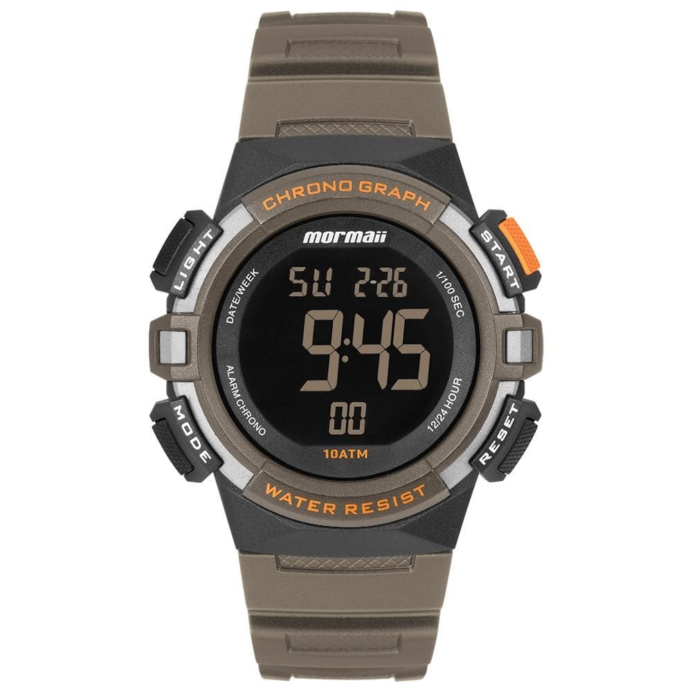 Relógio Mormaii Masculino Wave Cinza - MOLCDAAQ/8C