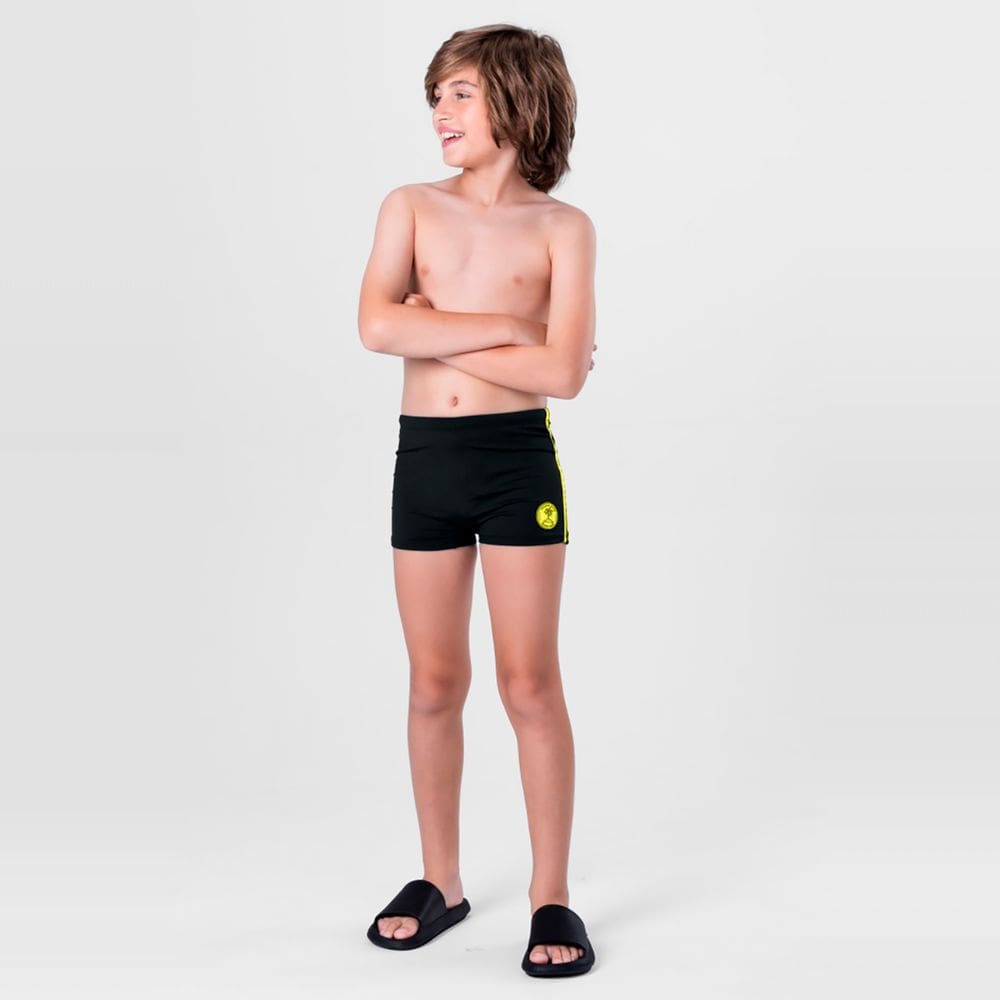 Sunga em malha UV infantil menino Brandili