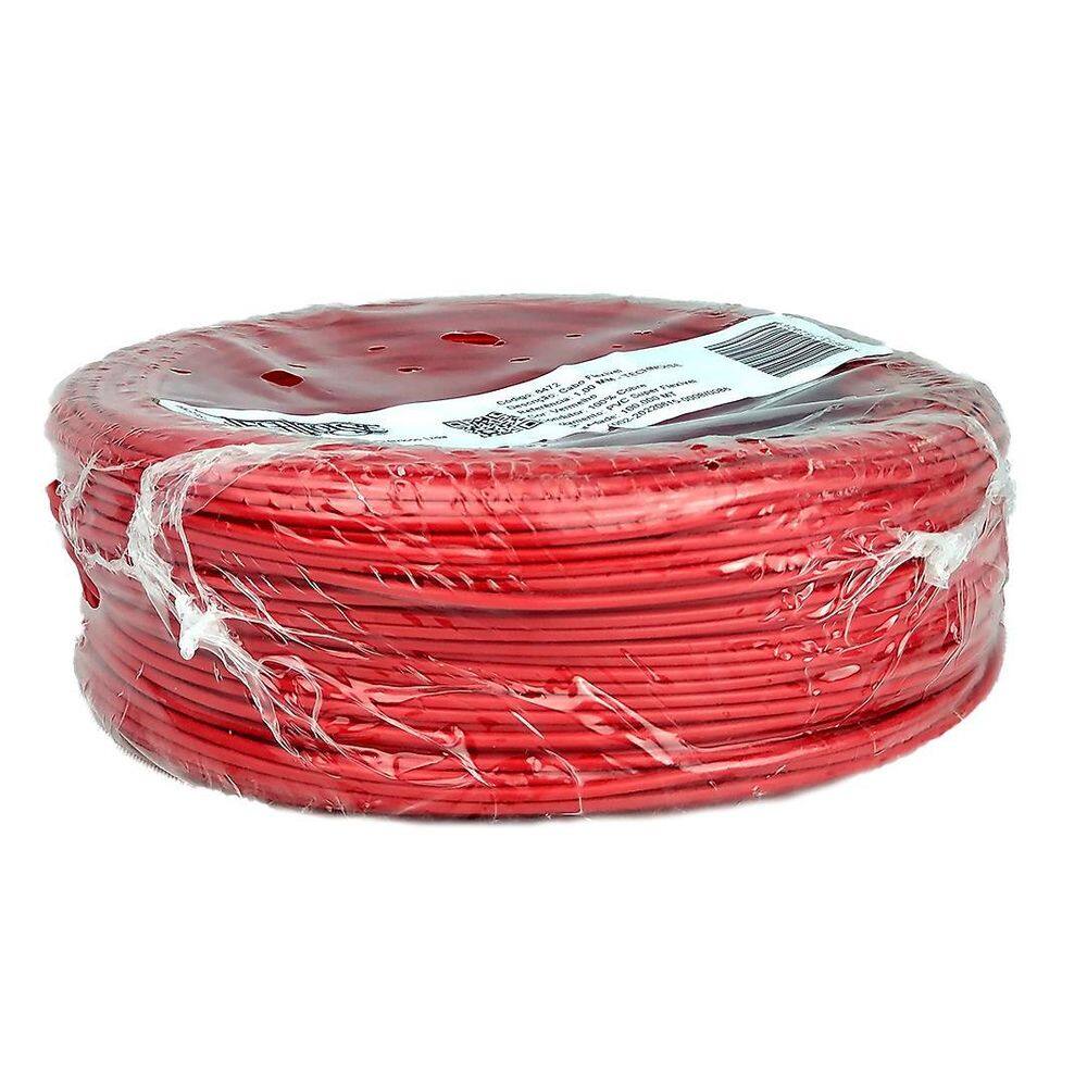 Cabo Flexível 1Mm 1.00Mm Vermelho 100 Metros Technoise