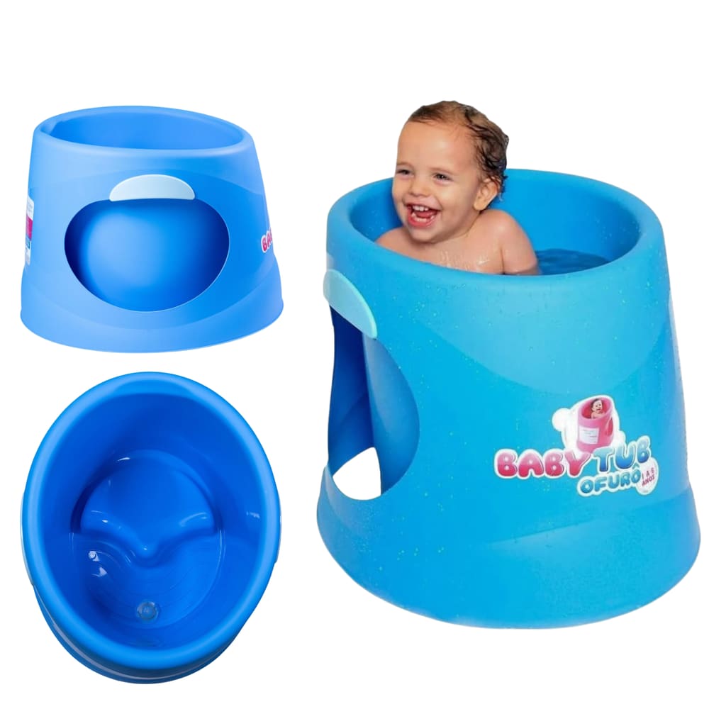 Banheira Baby Tub Ofuro Azul Bbt054/100001