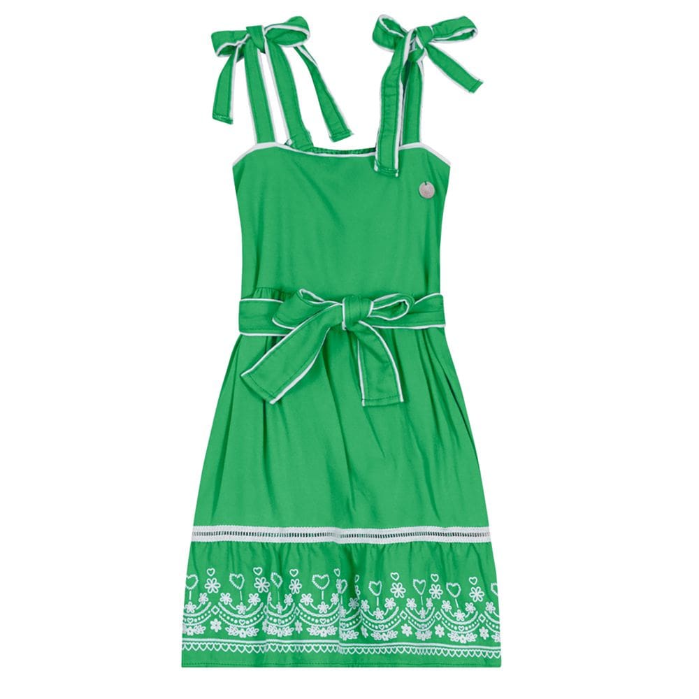 Vestido Infantil Midi Mundi
