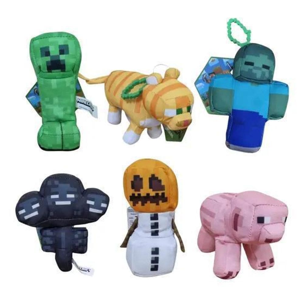 Pelúcia Minecraft 13Cm E Unitária