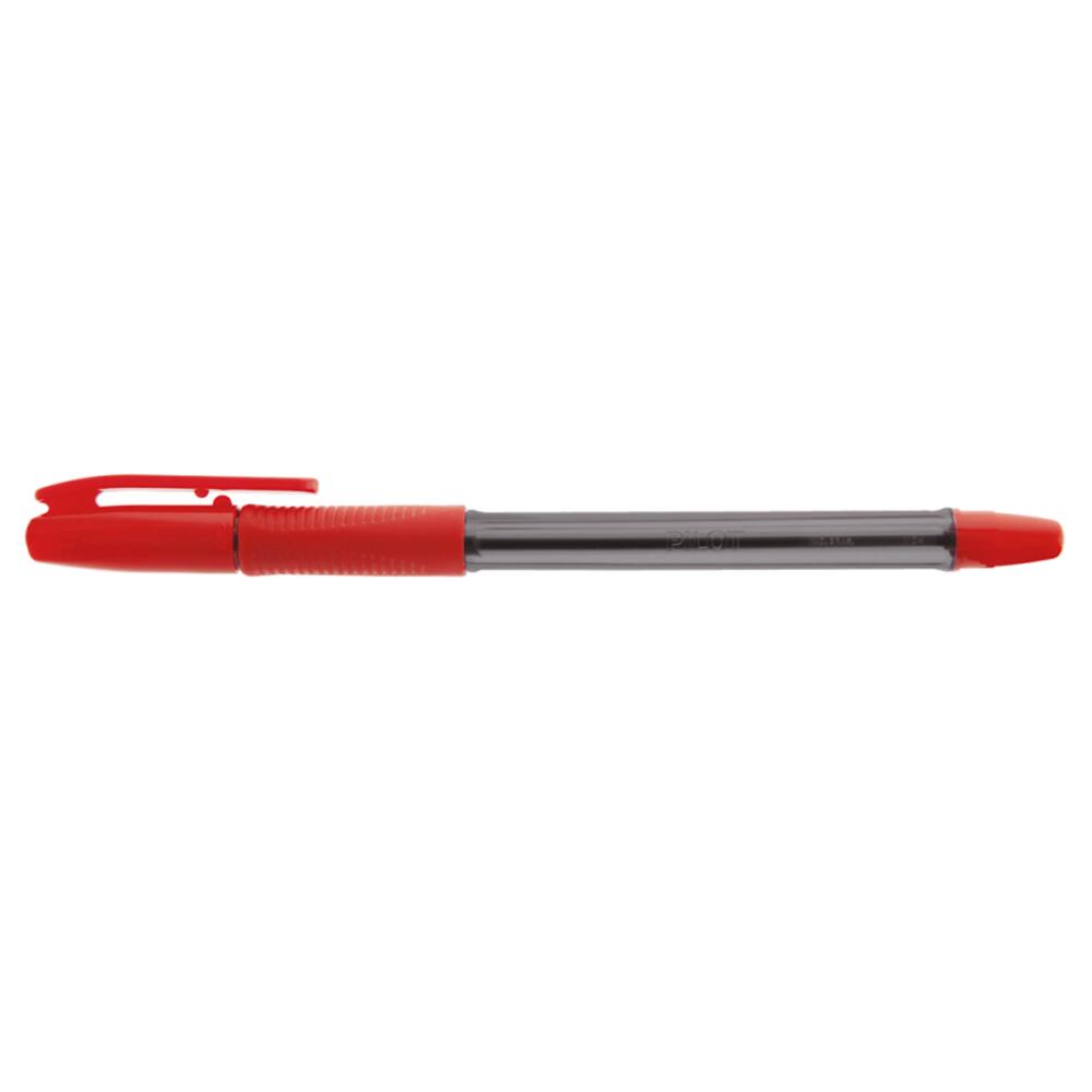 Caneta Bps Grip 1.6 Vermelha Pilot  12 Unidades