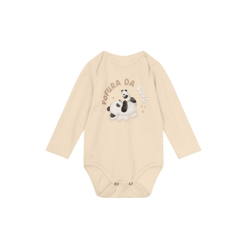 Body Bebê Panda Brandili Baby