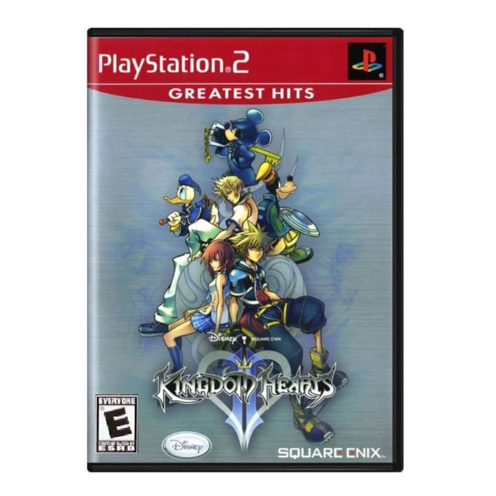 Jogo Kingdom Hearts 2 Ps2 Americano