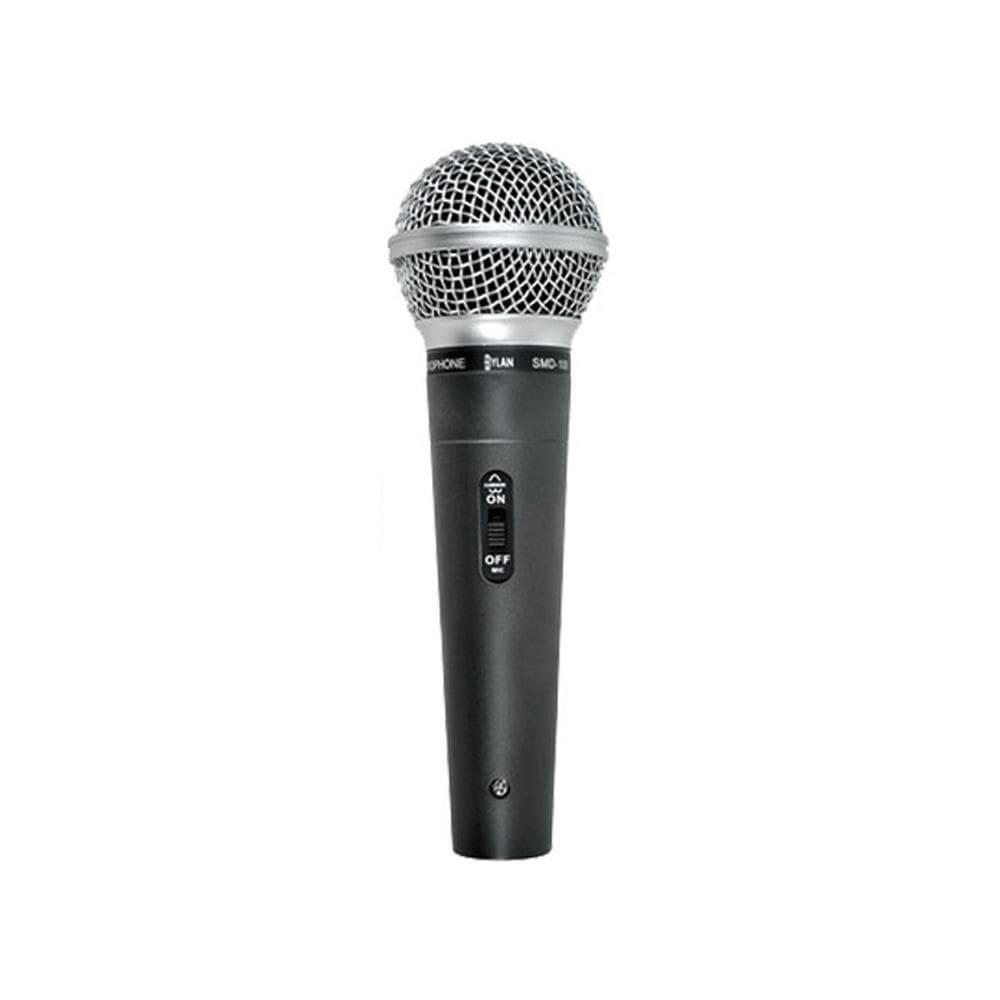 Microfone Dylan Dinâmico Unidirecional Chave Smd-100 Homolog