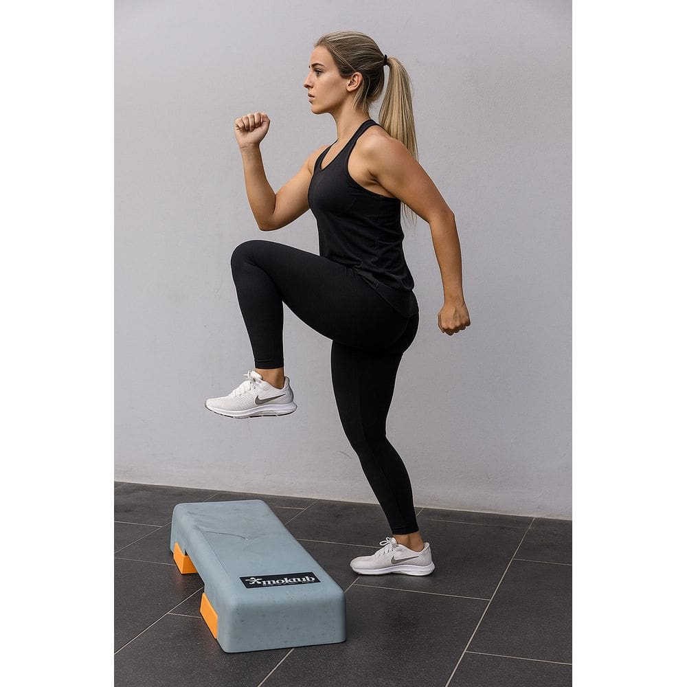 Step Maktub Polipropileno Virgem+Therpol Blue Jeans /Laranja
