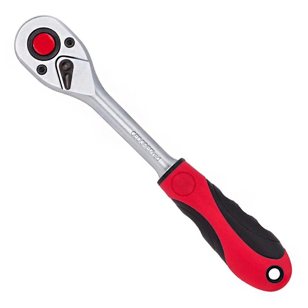 Catraca Reversível 7&quot; (180mm) com Encaixe de 3/8&quot; - Gedore Red 3300224