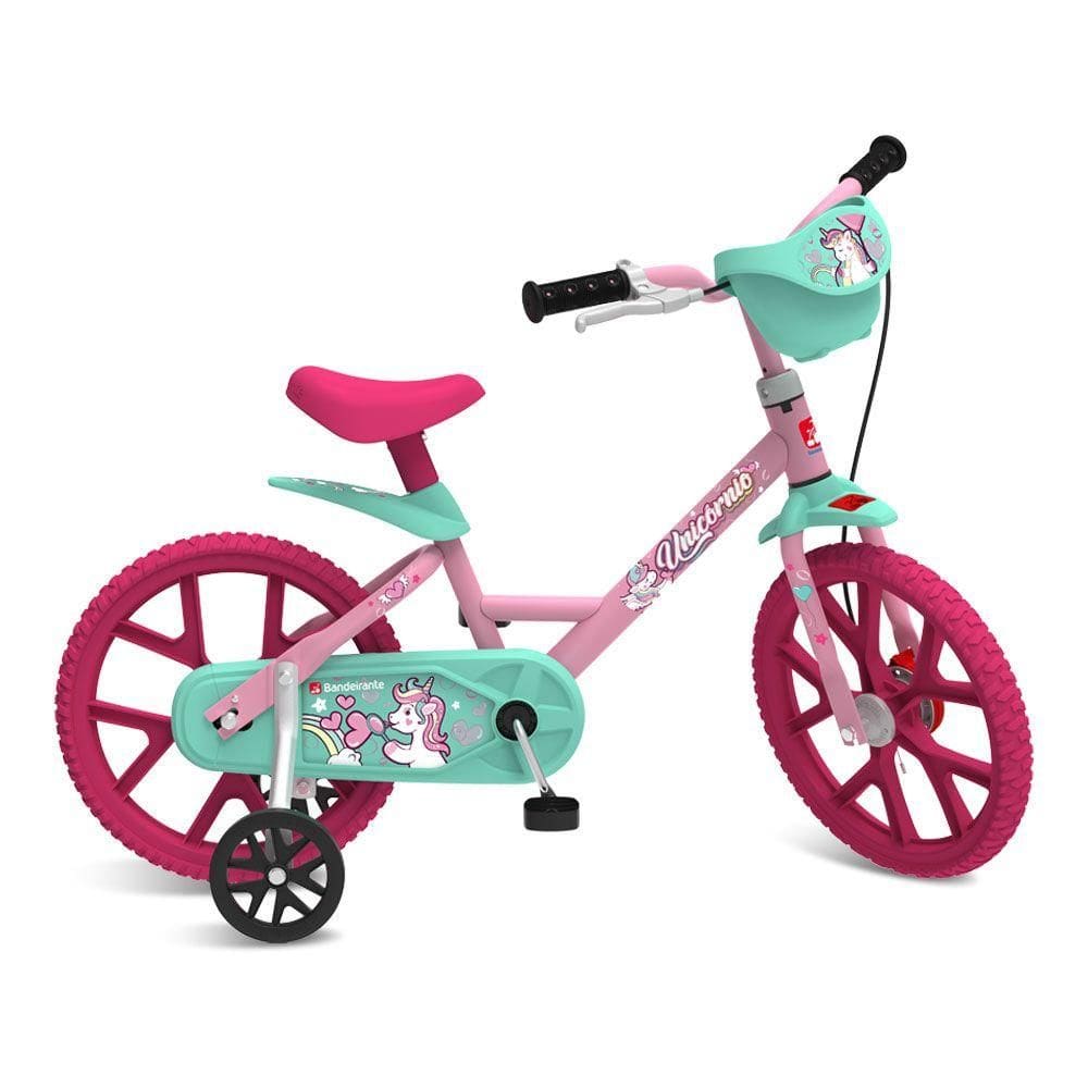 Bicicleta Aro 14 Unicórnio - Bandeirante