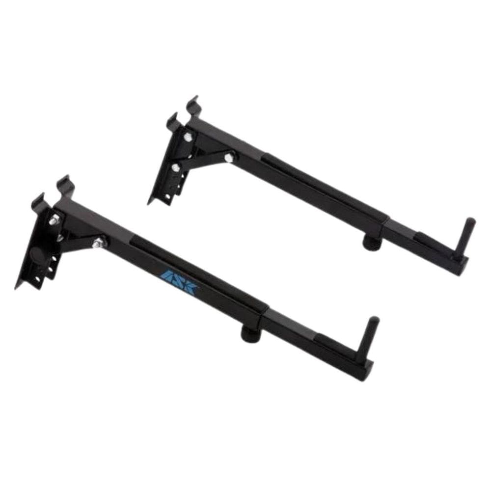 Par Expositor Teclado Mesa Som Canaletado Slatwall At Ask