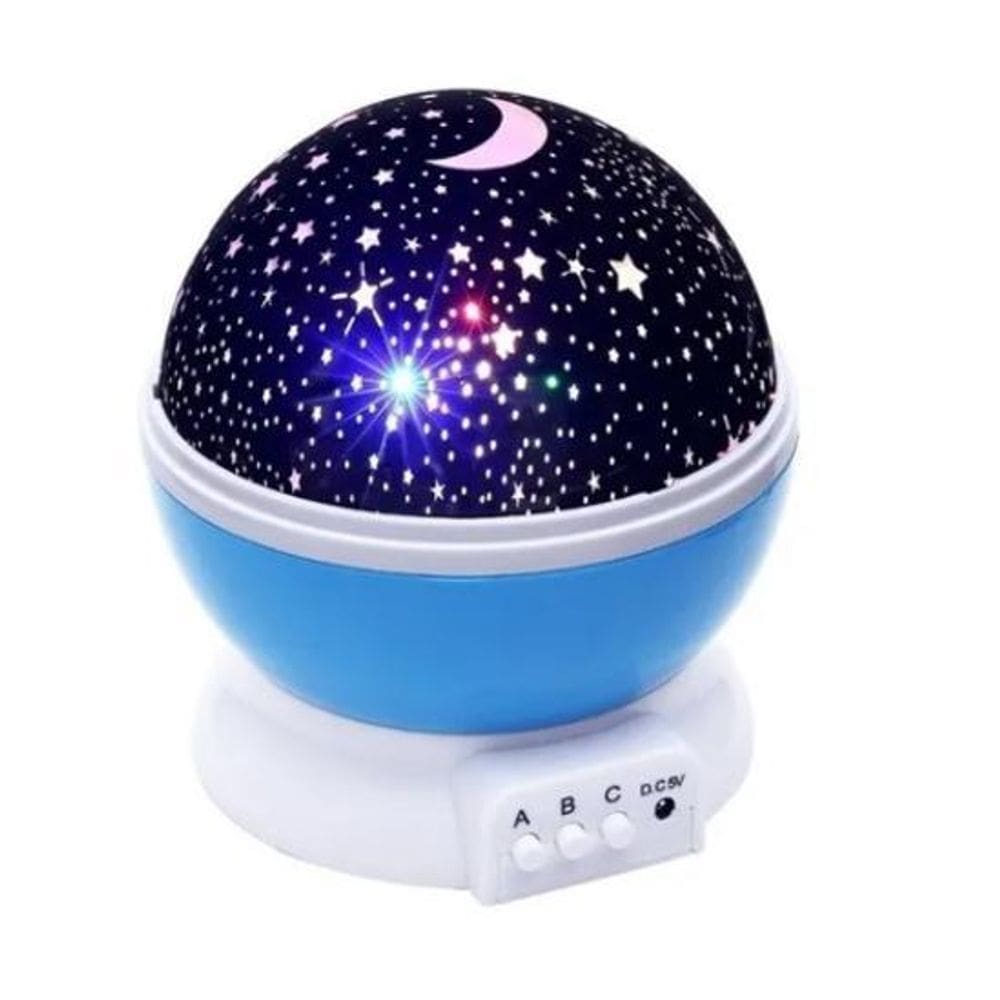 Luminária Projetor Estrela 360º Galaxy Abajur Star Master Az