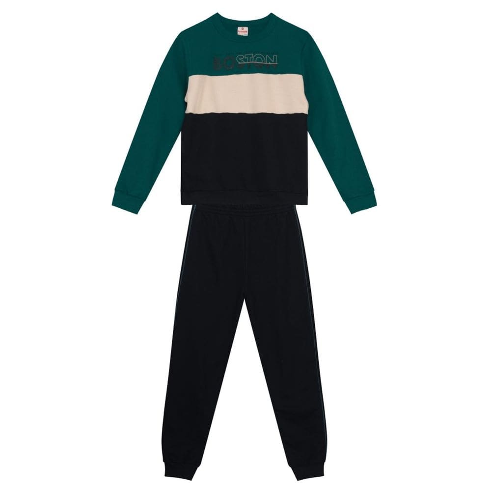 Conjunto Infantil Menino Em Relevo Brandili