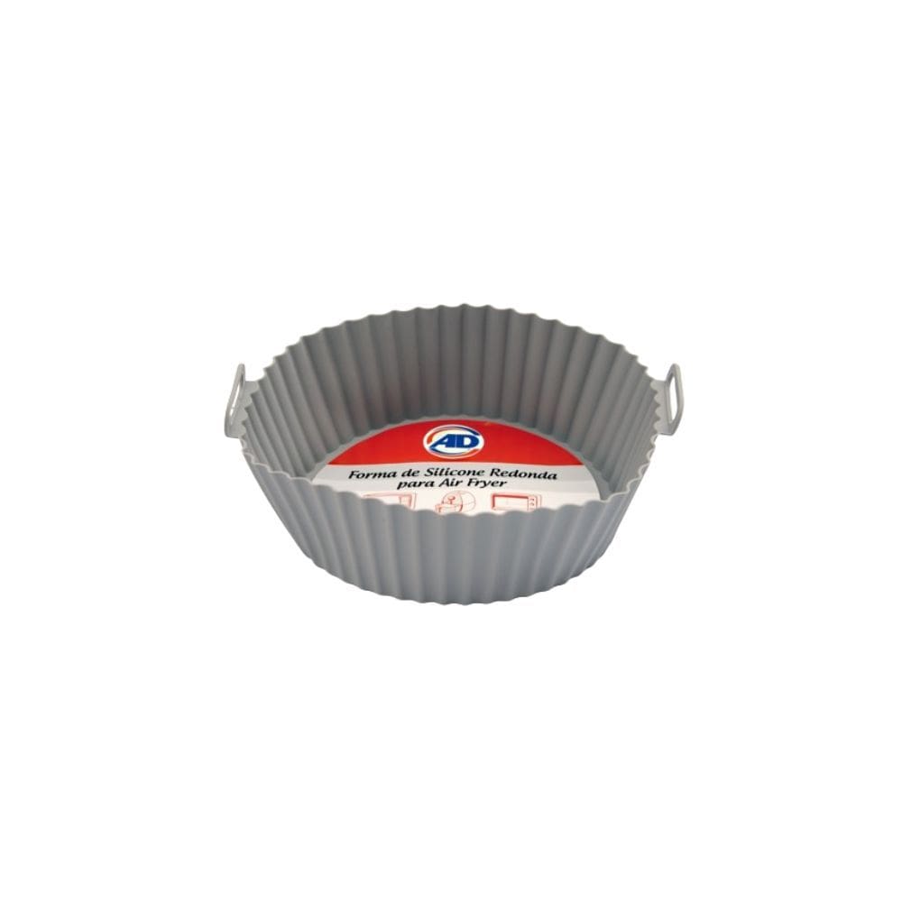 Assadeira de Silicone para Air Fryer 23,5cm Reutilizável
