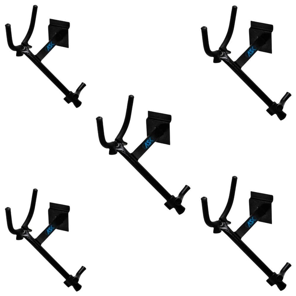 Kit 5 Expositor Saxofone Canaletado Slatwall Ptasax Ask