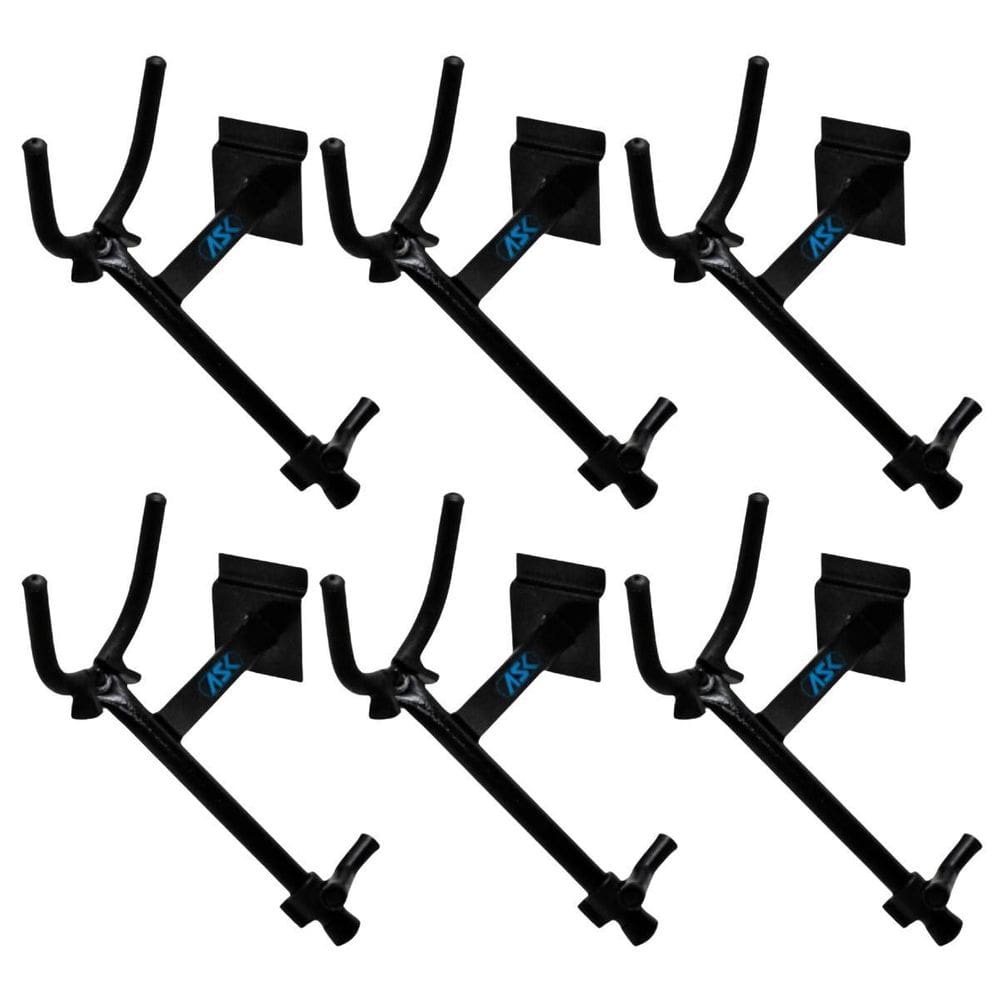 Kit 6 Expositor Saxofone Canaletado Slatwall Ptasax Ask