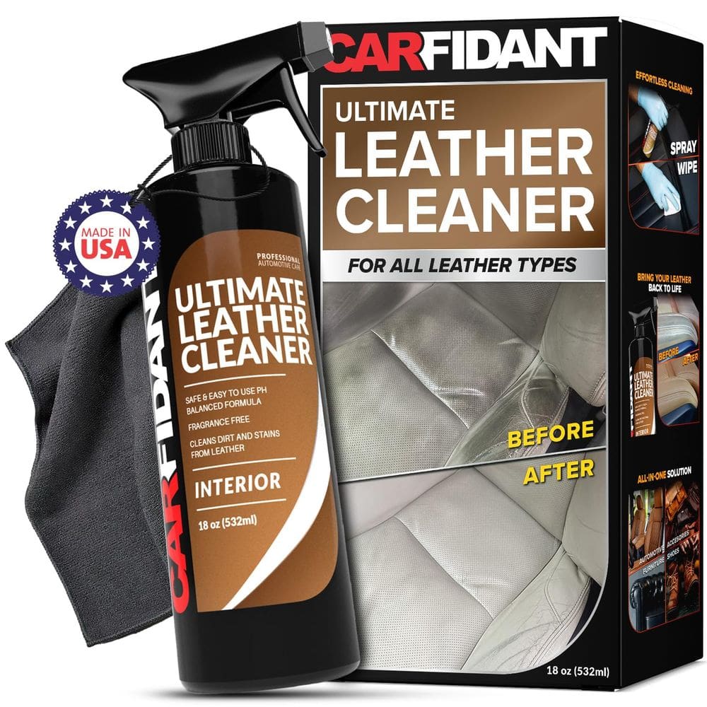 Limpador de couro e removedor de manchas Carfidant Ultimate