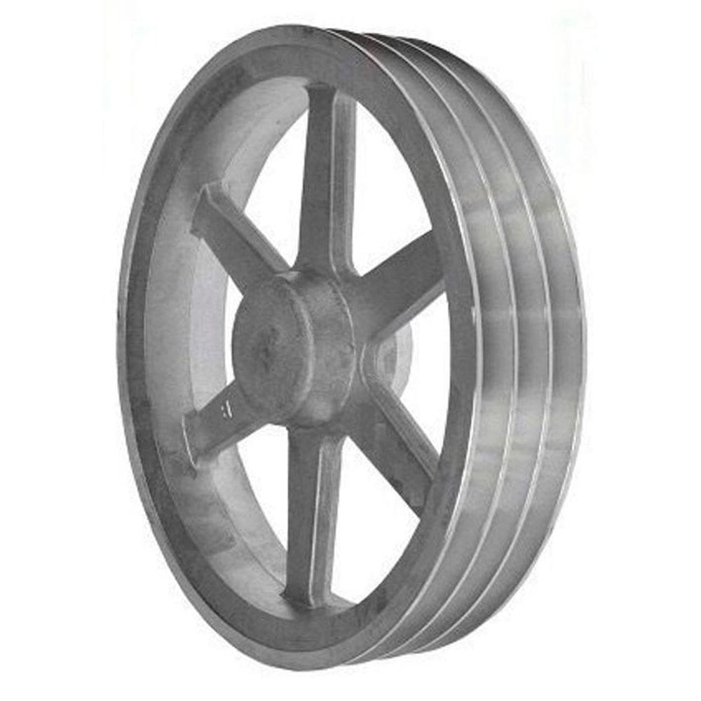 Polia De Alumínio 3 Canais B 230 Mm Mademil