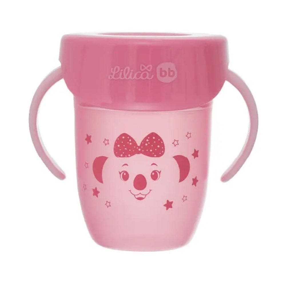 Copo 360 Lilica Ripilica Little Treinamento Rosa - Kouii