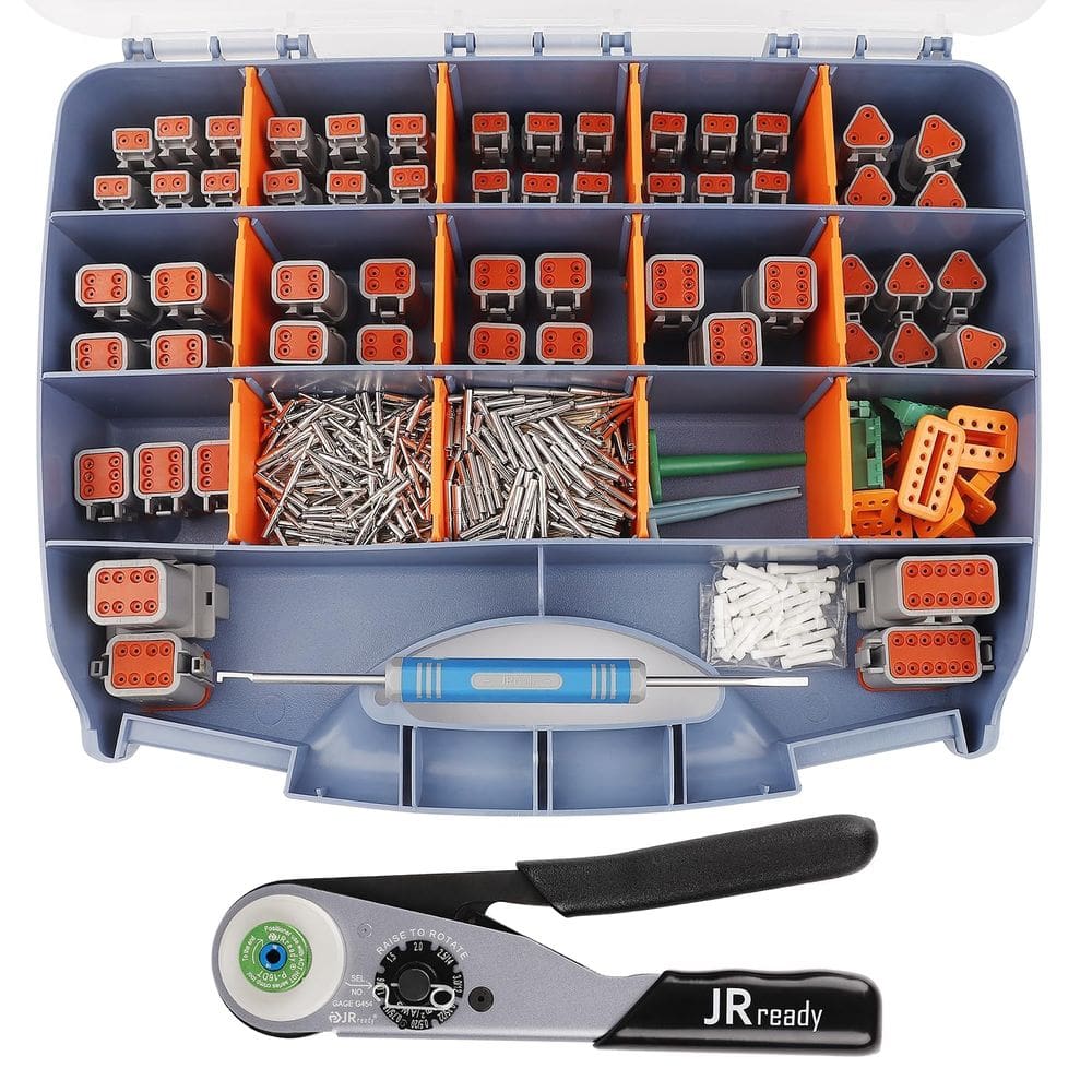 Kit de conectores elétricos automotivos JRready ST6359 Deutsch
