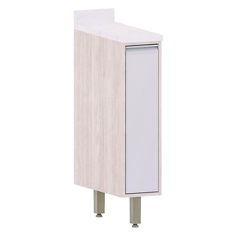 Balcão para Cozinha Modulada 20 cm 1 Porta Atenas
