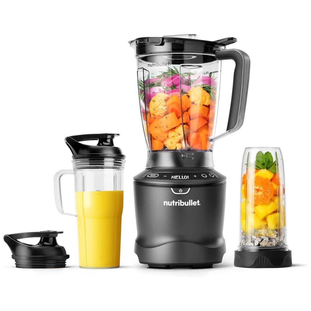 Liquidificador nutribullet SmartSense Combo, 5 velocidades, 1400 Watts Cinza