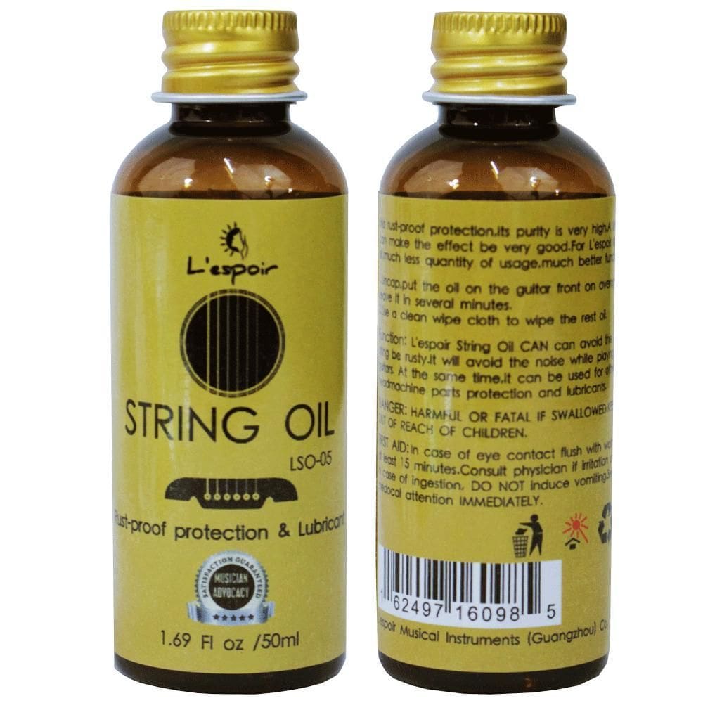 `Limpador Cordas L``Espoir P/ Violão/Guitarra 50Ml Lubrifica`