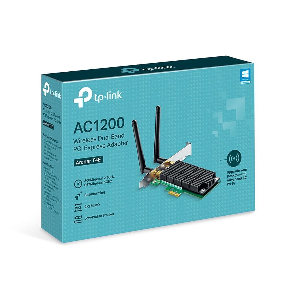 Placa Rede Tplink Archer T4E Ac1200 Homologação: 30491401993