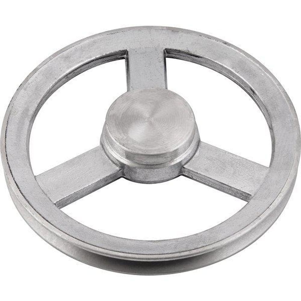 Polia De Alumínio 1 Canal A - 110 Mm Mademil