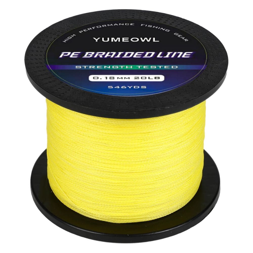 Linha de pesca trançada YUMEOWL Thinner Ultra-Strong 50LB 500m