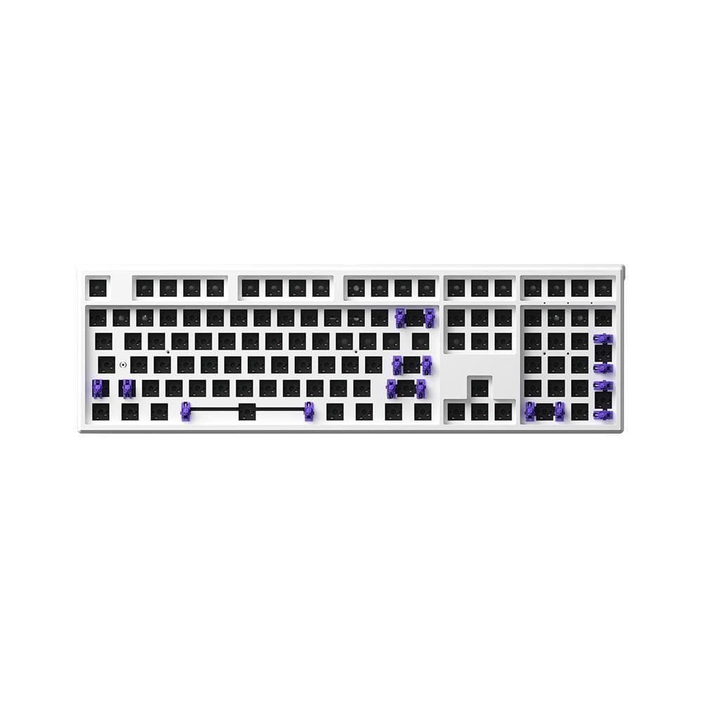 Teclado Barebone Monsgeek Mg108w RGB Branco 108 Teclas USB-C