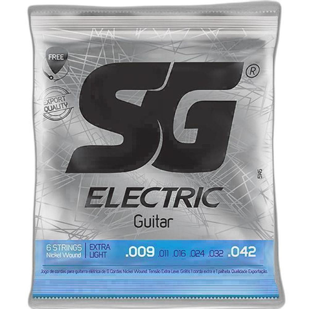Encordoamento SG Guitarra 009 - 042