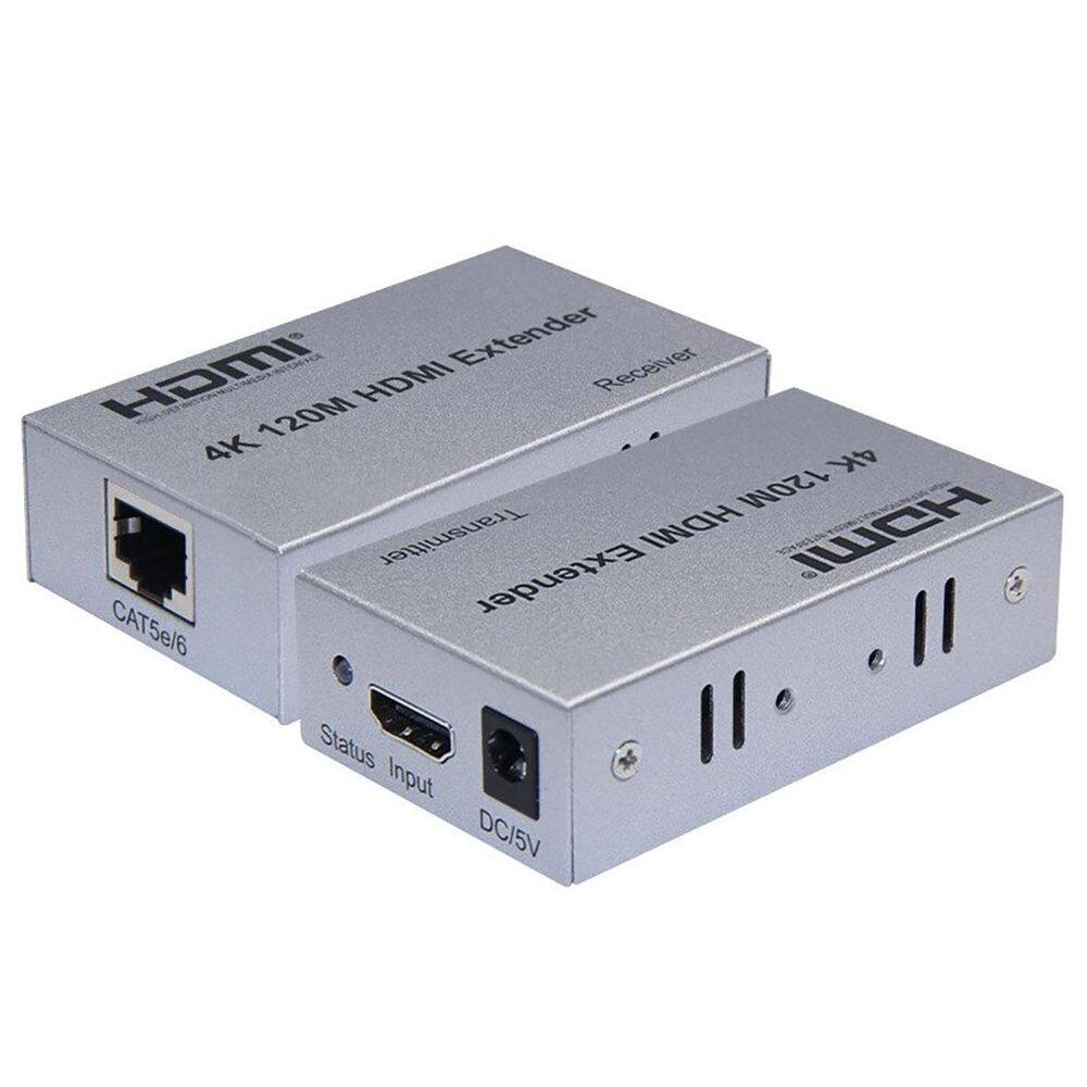 Extersor De Sinal Hdmi Via Cabo Até 80 90 100 110 120 Metros