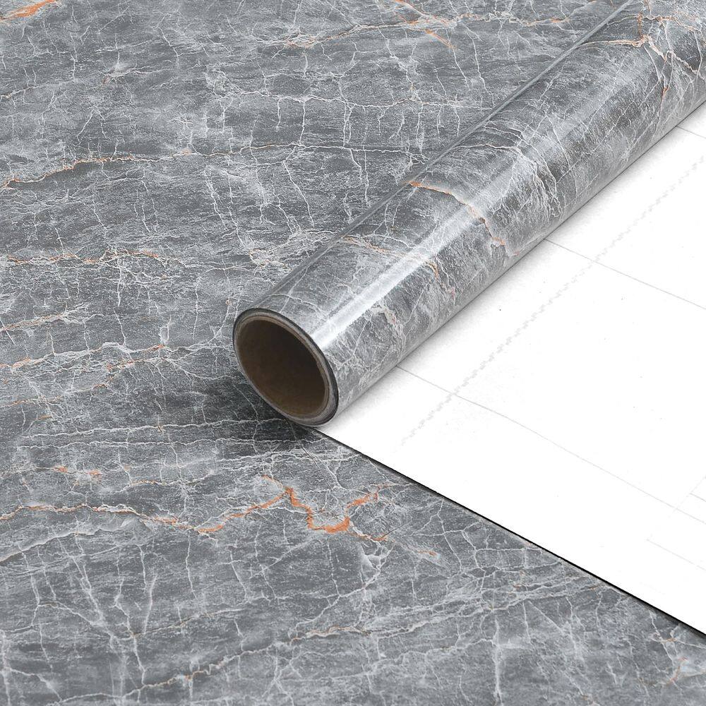 Papel de parede Yancorp Granite Grey Contact Paper 40cmx10m