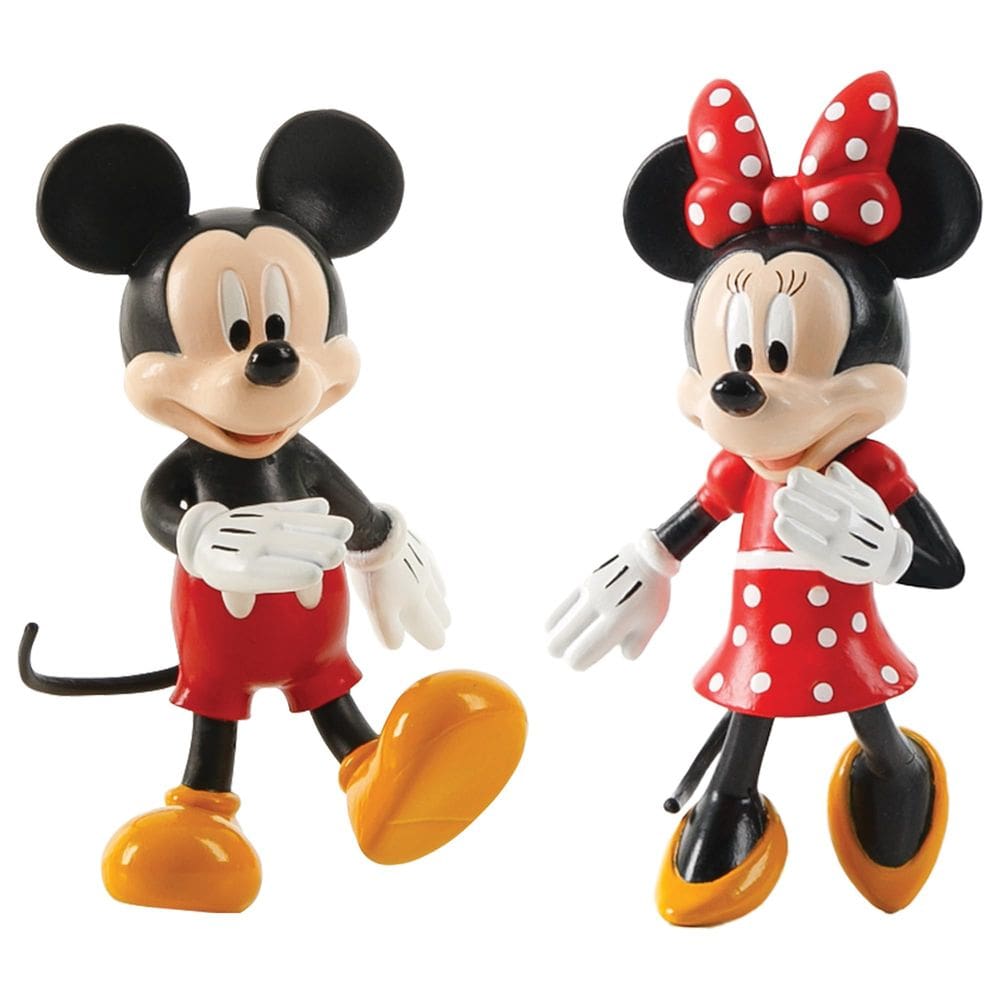 Bonecos de ação TCG Toys FlexFigs Mickey e Minnie Disney