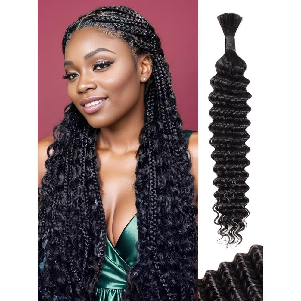 Braiding Hair LOLLY HAIR Deep Water Wave 22 polegadas 50g x1