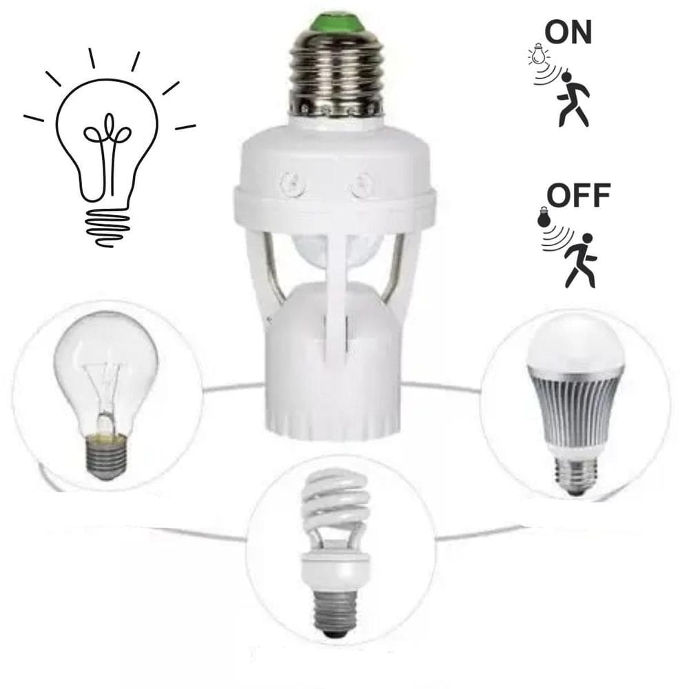 Soquete Fotossensível Para Iluminação Residencial